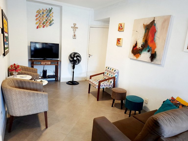 AF24: Decorado, bem localizado, piscina e WI-FI