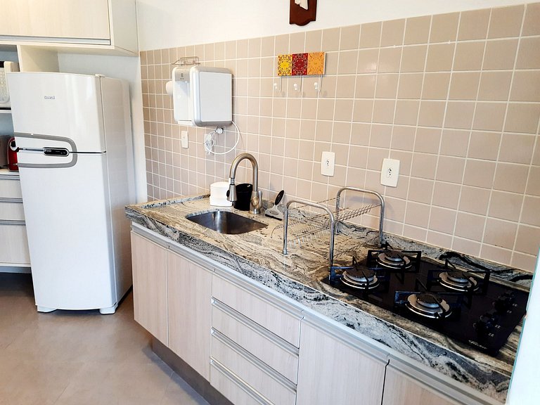 AF24: Decorado, bem localizado, piscina e WI-FI