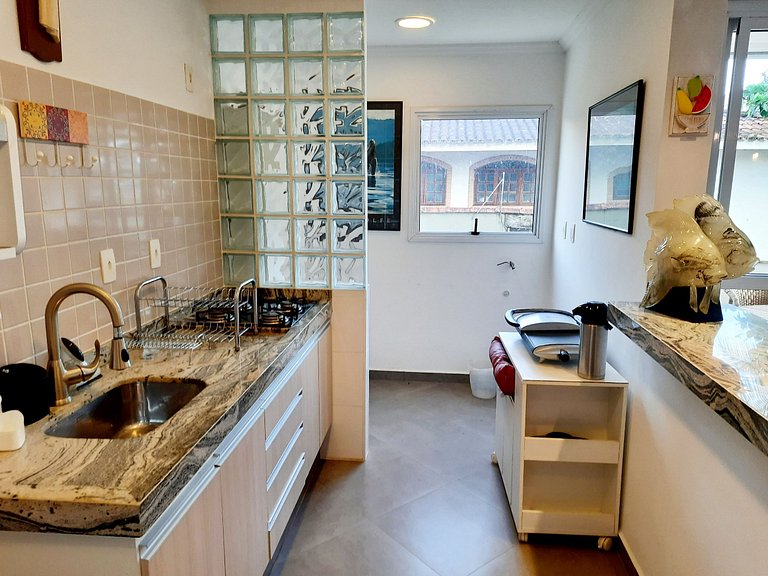 AF24: Decorado, bem localizado, piscina e WI-FI