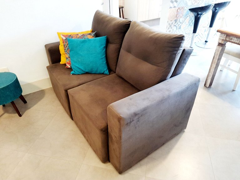 AF24: Decorado, bem localizado, piscina e WI-FI