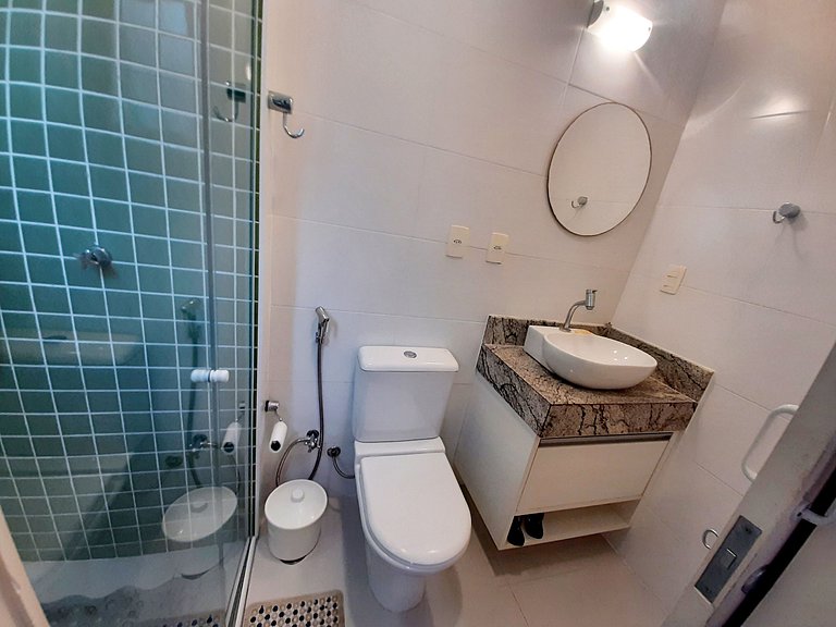 AF24: Decorado, bem localizado, piscina e WI-FI