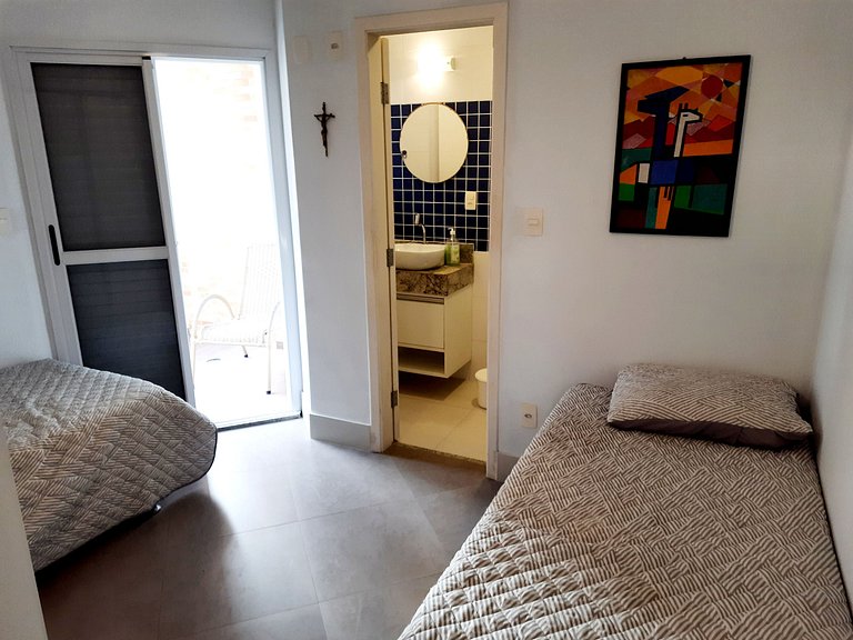 AF24: Decorado, bem localizado, piscina e WI-FI