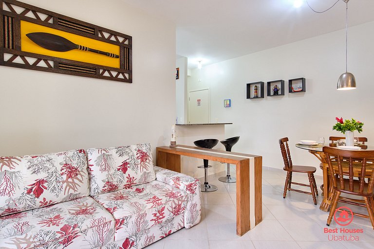 HT3 - Bem localizado, Ar, Piscina e Var. Gourmet