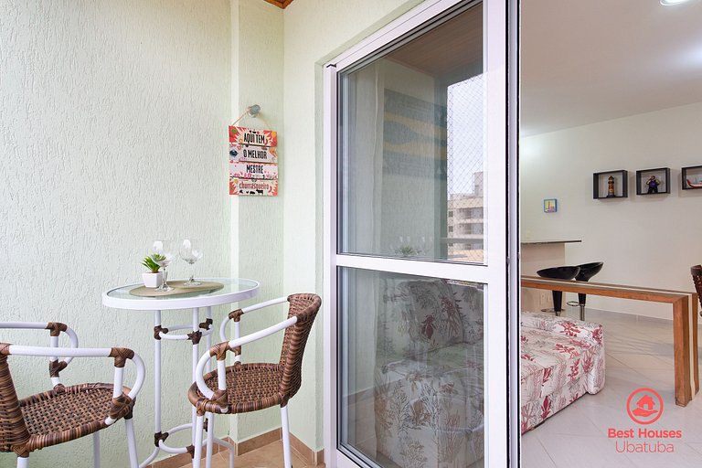 HT3 - Bem localizado, Ar, Piscina e Var. Gourmet