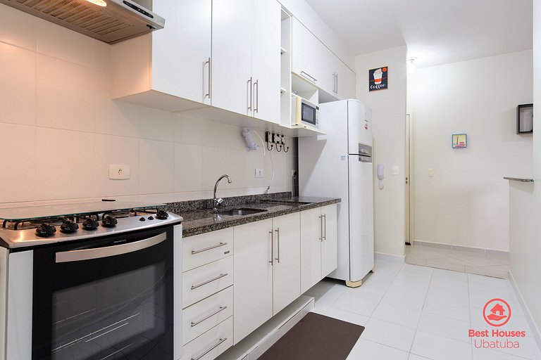 HT3 - Bem localizado, Ar, Piscina e Var. Gourmet