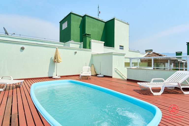 HT3 - Bem localizado, Ar, Piscina e Var. Gourmet