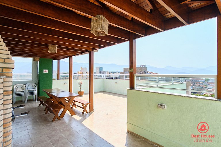 HT3 - Bem localizado, Ar, Piscina e Var. Gourmet