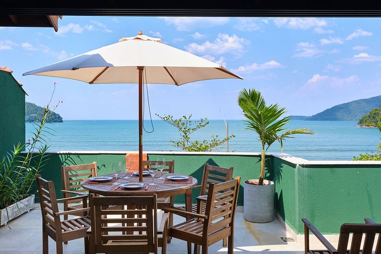 Af-52 Cobertura Pé na Areia, Linda, Ar, Espaço Gourmet, Recé