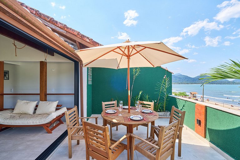 Af-52 Cobertura Pé na Areia, Linda, Ar, Espaço Gourmet, Recé