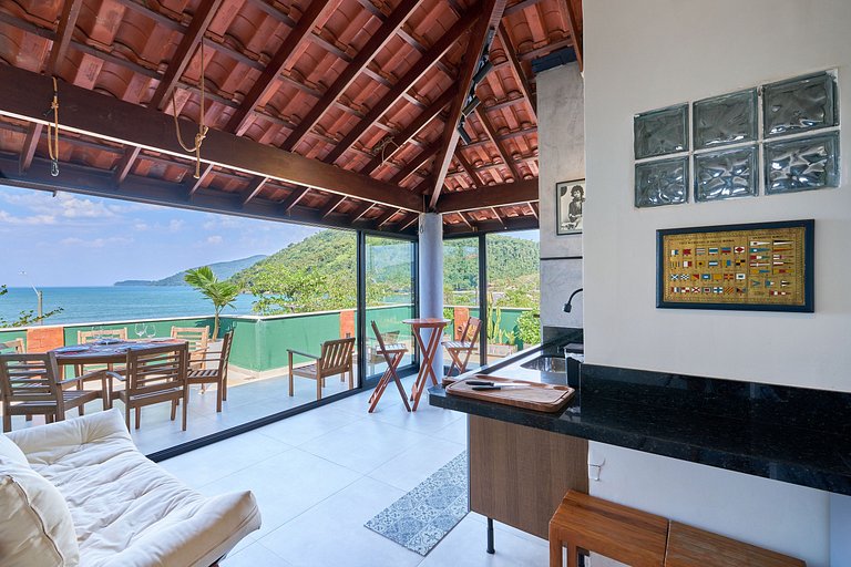 Af-52 Cobertura Pé na Areia, Linda, Ar, Espaço Gourmet, Recé