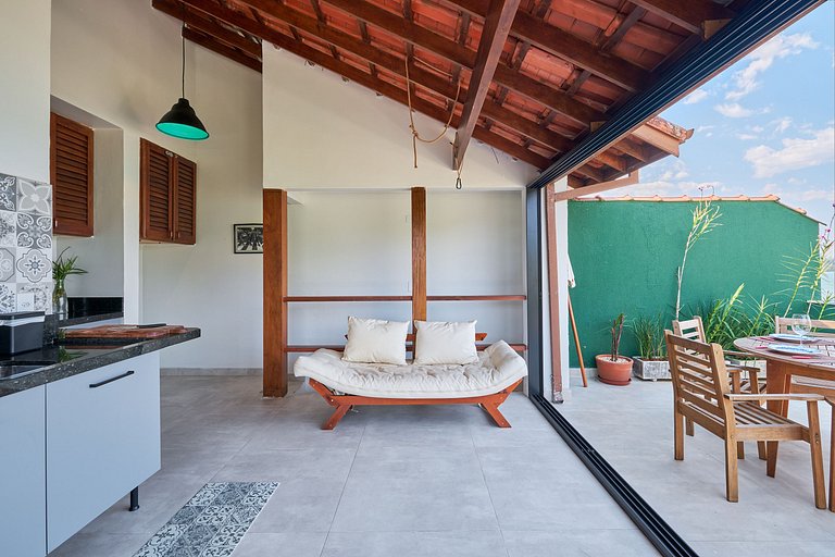 Af-52 Cobertura Pé na Areia, Linda, Ar, Espaço Gourmet, Recé