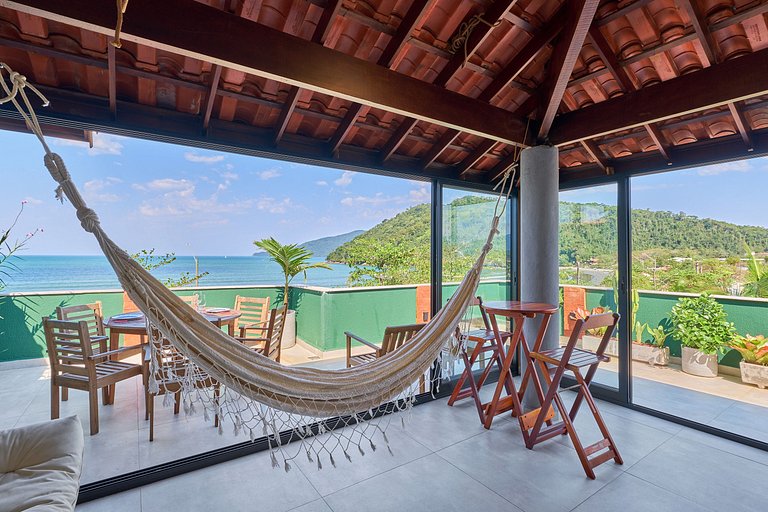 Af-52 Cobertura Pé na Areia, Linda, Ar, Espaço Gourmet, Recé