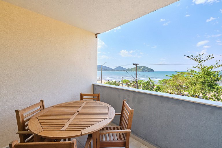 Af-52 Cobertura Pé na Areia, Linda, Ar, Espaço Gourmet, Recé