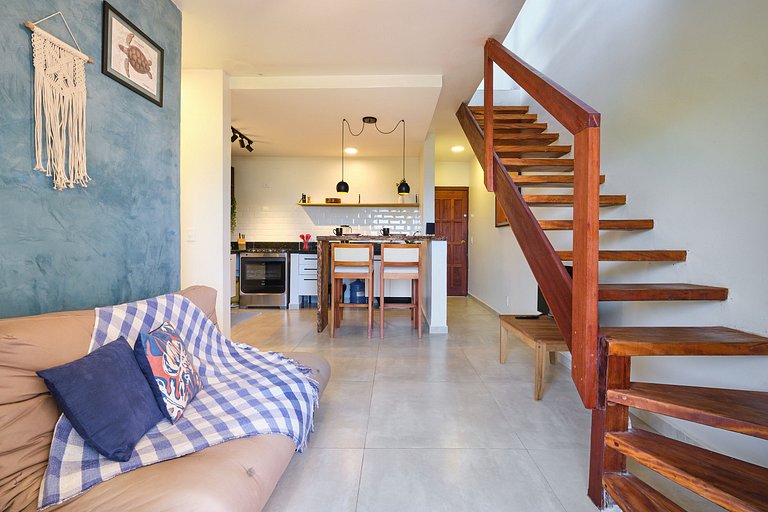 Af-52 Cobertura Pé na Areia, Linda, Ar, Espaço Gourmet, Recé