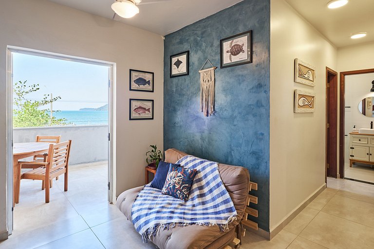 Af-52 Cobertura Pé na Areia, Linda, Ar, Espaço Gourmet, Recé