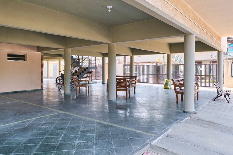 Af-52 Cobertura Pé na Areia, Linda, Ar, Espaço Gourmet, Recé