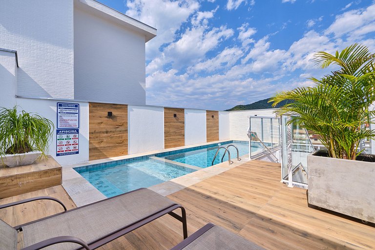 Af-39 Novo, ar, piscina, pertinho de tudo!