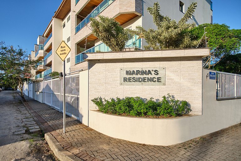 AF-11 Varanda gourmet, ar, piscina, próximo praias