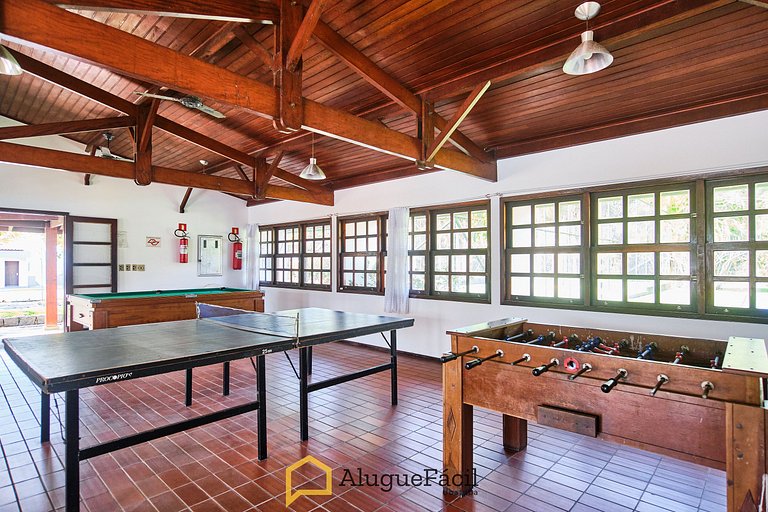 Af-61 Vista Mar, Lazer Completo, Ar, 3 Dorm
