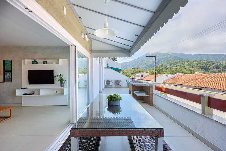 Af-61 Vista Mar, Lazer Completo, Ar, 3 Dorm