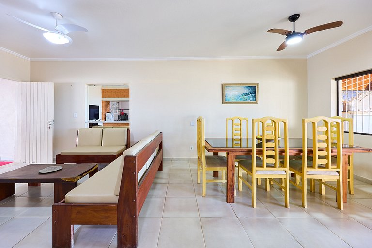 Af-67 Toninhas Pé na Areia com Ar e Piscina