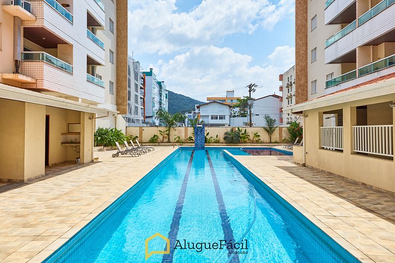 Af-70 Apartamento espaçoso com vista para o mar