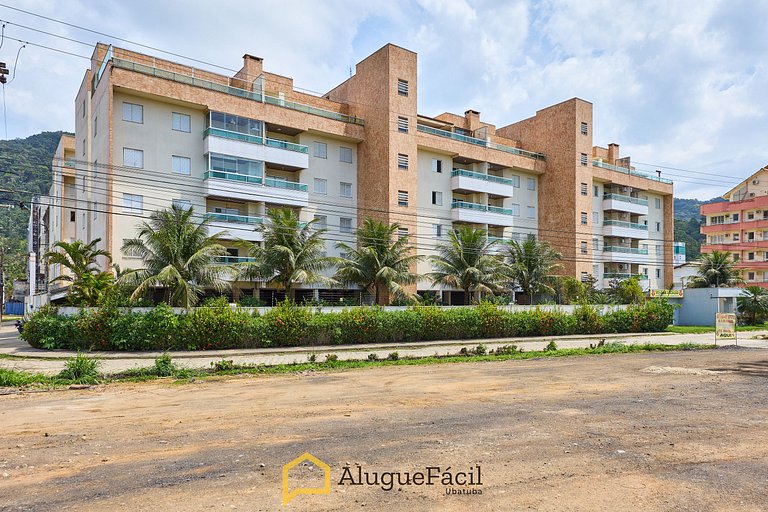 Af-70 Apartamento espaçoso com vista para o mar