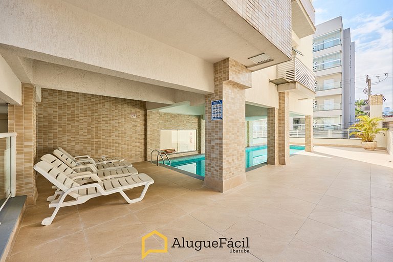 Af-47 Ar, churrasqueira, piscina, próximo praias