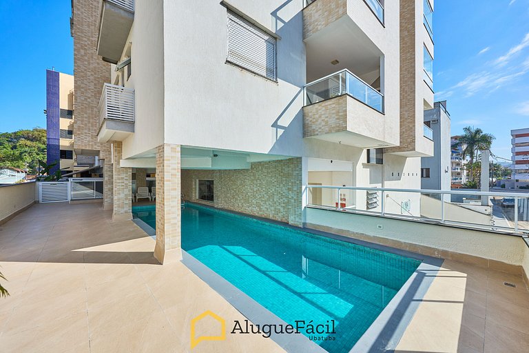 Af-47 Ar, churrasqueira, piscina, próximo praias