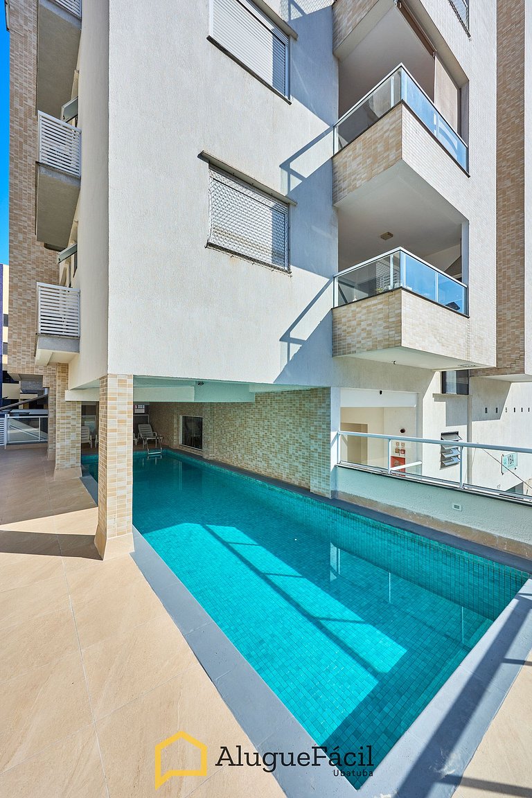 Af-47 Ar, churrasqueira, piscina, próximo praias