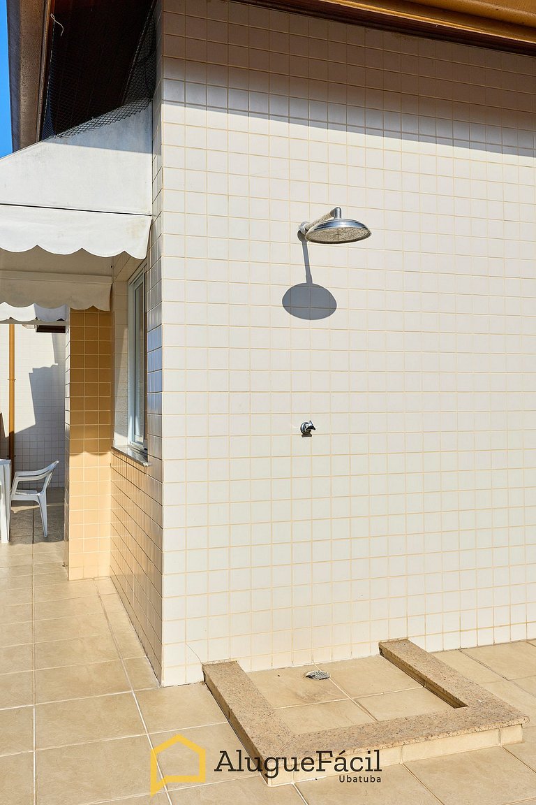 Af-75 Cobertura Pé na Areia, 4 dorm, 5 banheiros