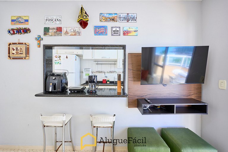 Af-74 Cobertura Pé na Areia, 4 dorm, 5 banheiros, 10 pessoas