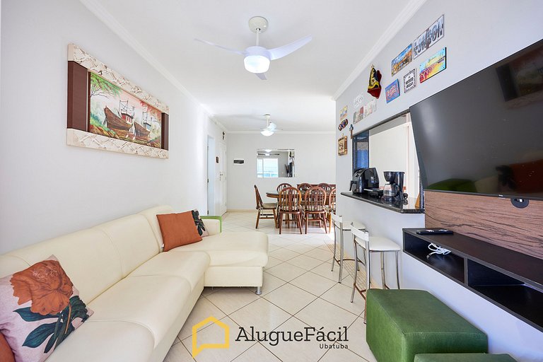 Af-75 Cobertura Pé na Areia, 4 dorm, 5 banheiros