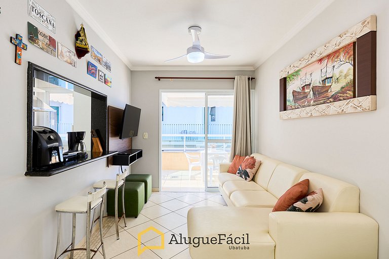 Af-74 Cobertura Pé na Areia, 4 dorm, 5 banheiros, 10 pessoas