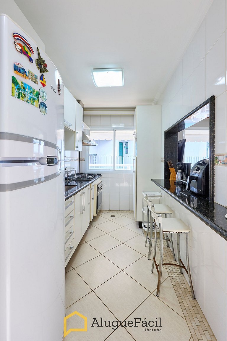 Af-75 Cobertura Pé na Areia, 4 dorm, 5 banheiros