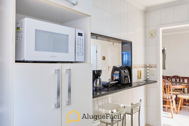 Af-75 Cobertura Pé na Areia, 4 dorm, 5 banheiros