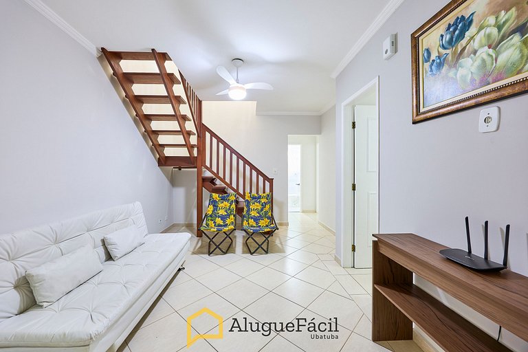 Af-75 Cobertura Pé na Areia, 4 dorm, 5 banheiros