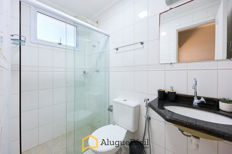 Af-74 Cobertura Pé na Areia, 4 dorm, 5 banheiros, 10 pessoas