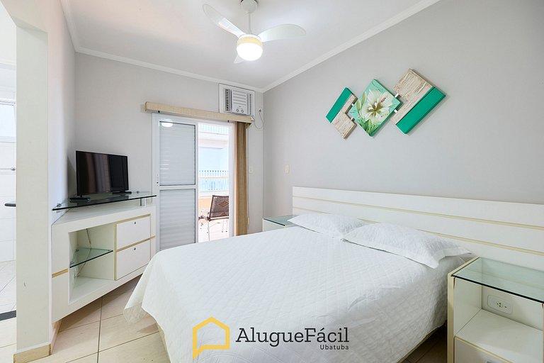 Af-74 Cobertura Pé na Areia, 4 dorm, 5 banheiros, 10 pessoas