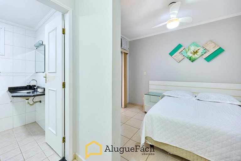 Af-74 Cobertura Pé na Areia, 4 dorm, 5 banheiros, 10 pessoas