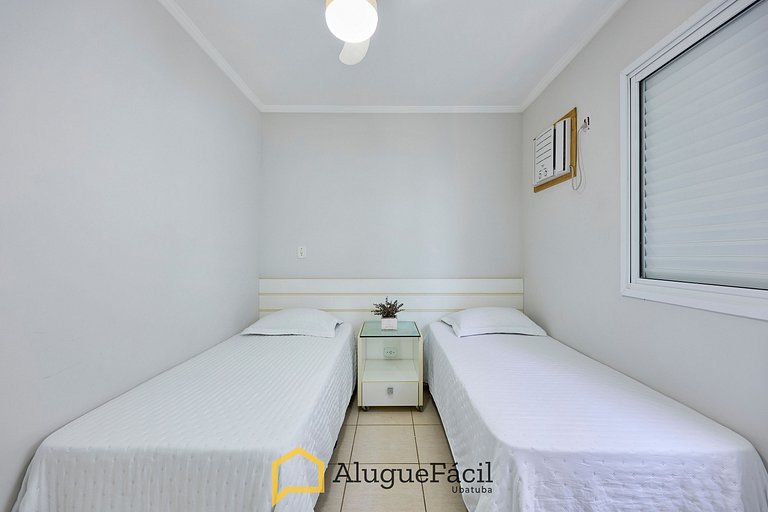 Af-74 Cobertura Pé na Areia, 4 dorm, 5 banheiros, 10 pessoas