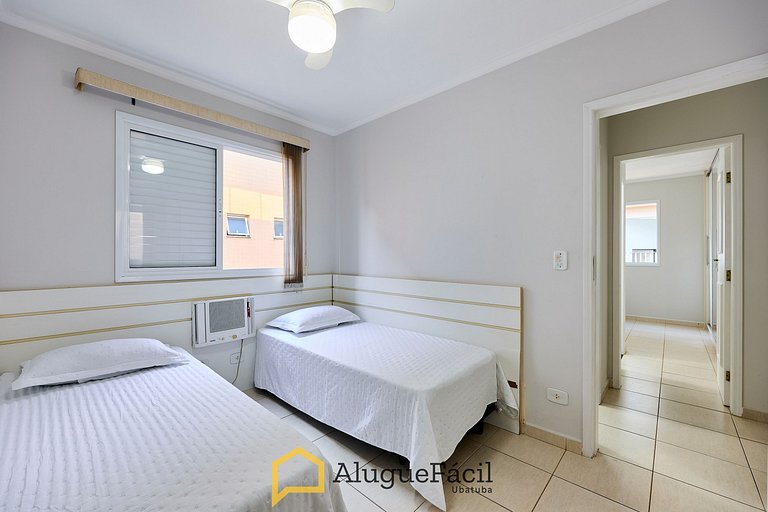 Af-74 Cobertura Pé na Areia, 4 dorm, 5 banheiros, 10 pessoas