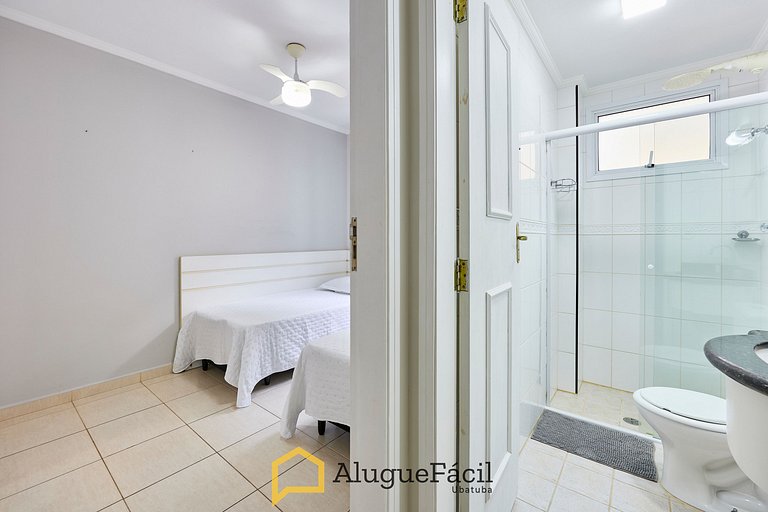 Af-74 Cobertura Pé na Areia, 4 dorm, 5 banheiros, 10 pessoas