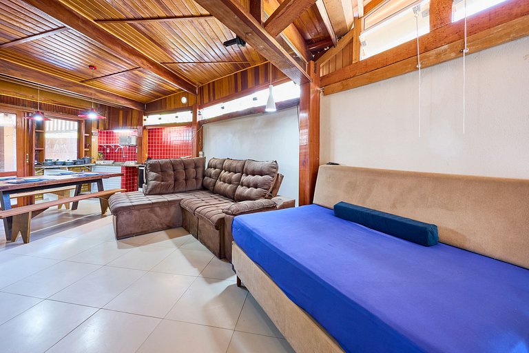 AF-79 Refúgio tranquilo nas Toninhas - Casa F