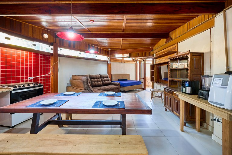 AF-79 Refúgio tranquilo nas Toninhas - Casa F