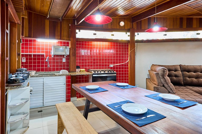 AF-79 Refúgio tranquilo nas Toninhas - Casa F