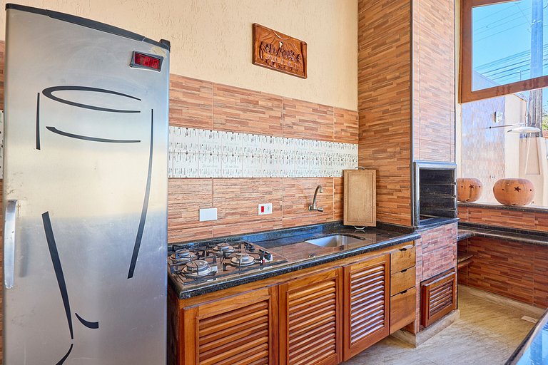 Af-49 Linda, Piscina, Área Gourmet, Ar!