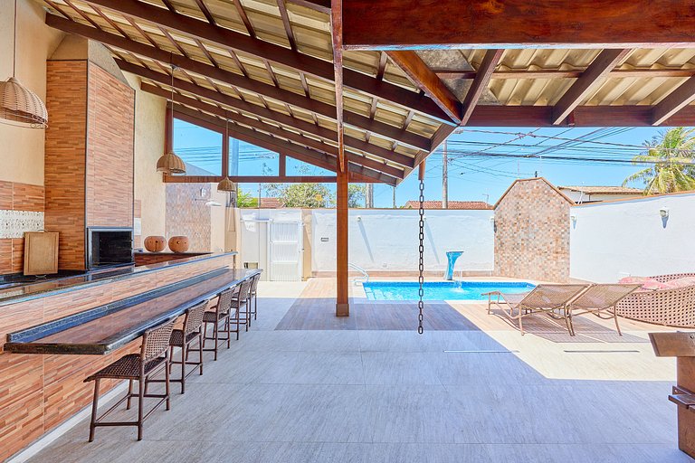 Af-49 Linda, Piscina, Área Gourmet, Ar!