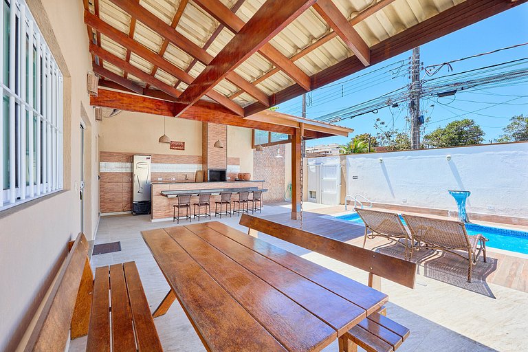 Af-49 Linda, Piscina, Área Gourmet, Ar!