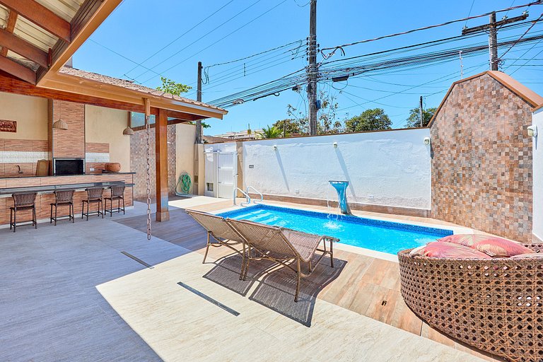 Af-49 Linda, Piscina, Área Gourmet, Ar!